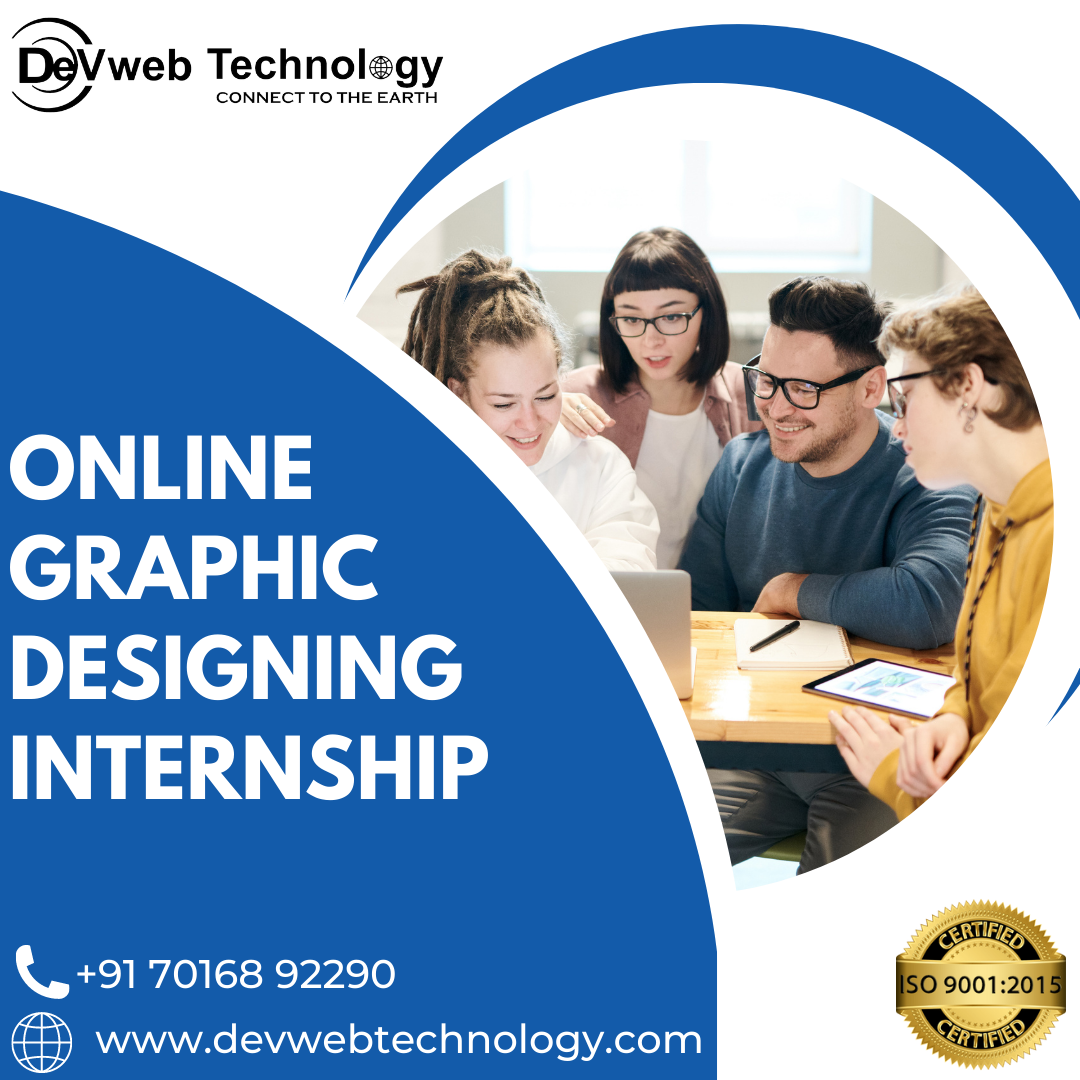 Online Graphic Designing Internship at Best IT Company in Rajkot, Gujarat, India.