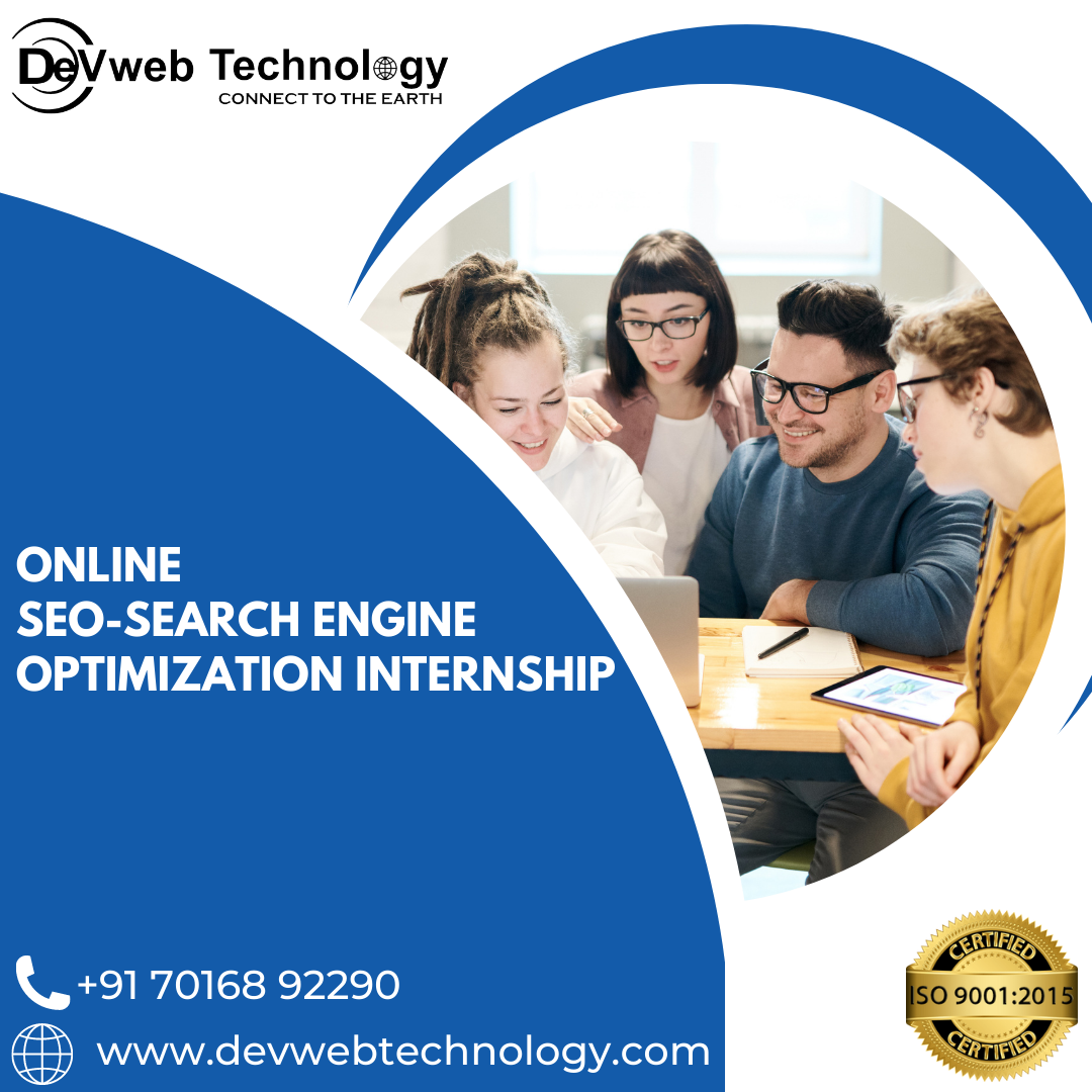 Online SEO-Search Engine Optimization Internship Training at Best Digital Marketing Agency in Rajkot, Gujarat, India.